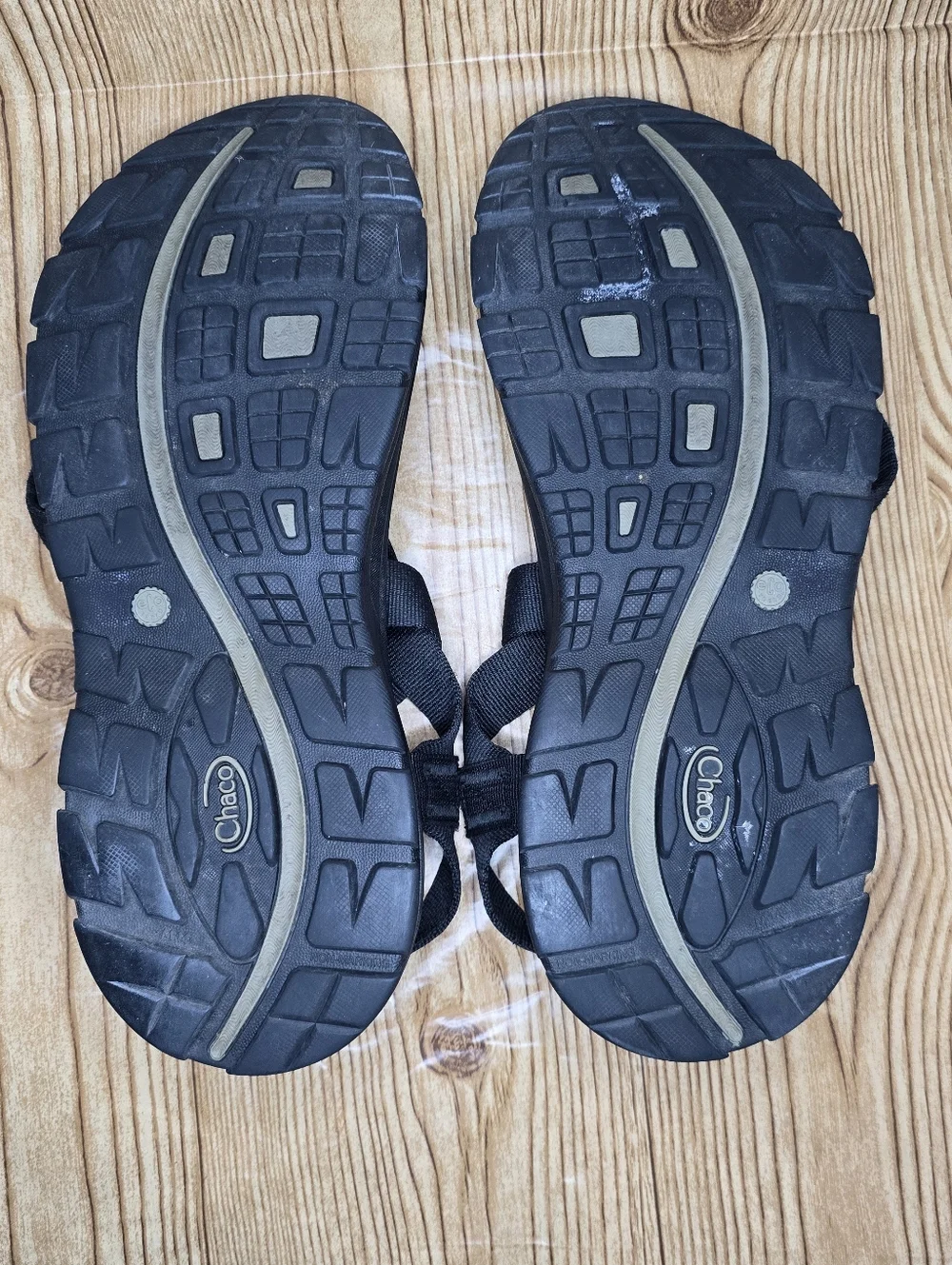 Men's Chaco Black Strappy Outdoor Waterproof  Sandals Size 14‎